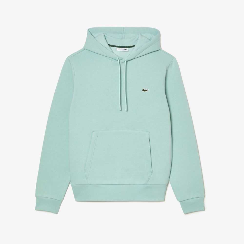 Lacoste Organic Cotton Hooded Sweatshirt Mint | WLT-792851