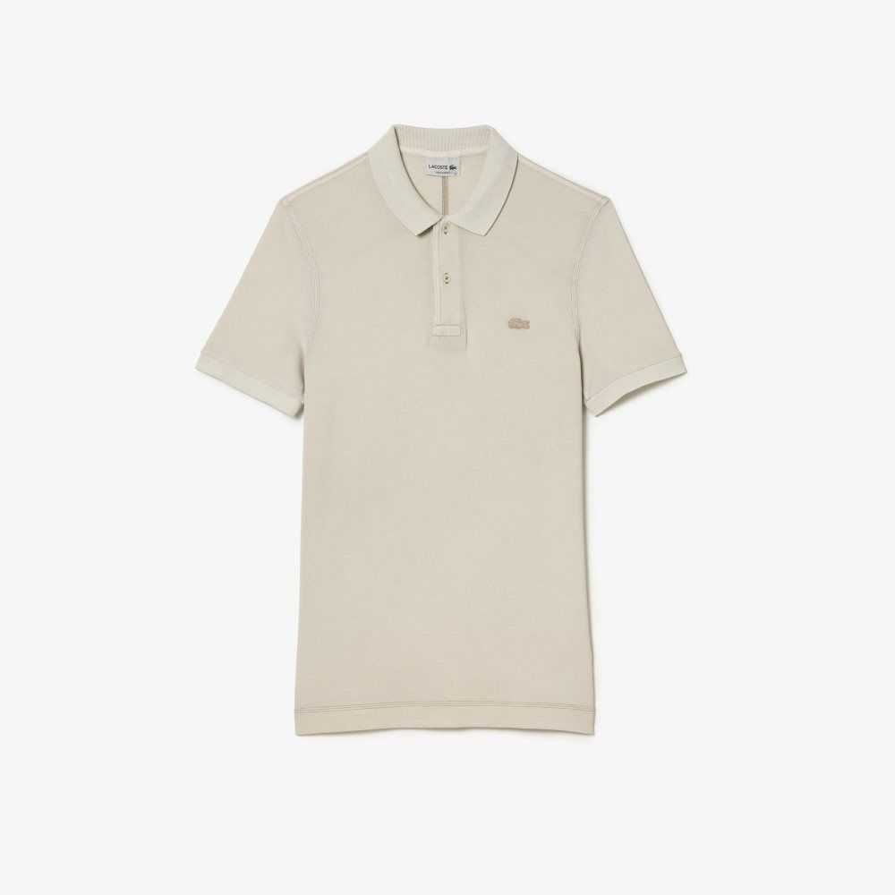 Lacoste Organic Cotton Polo Beige | NDI-934710