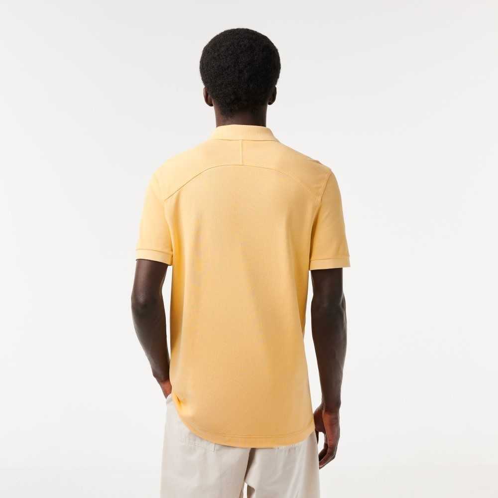 Lacoste Organic Cotton Polo Yellow | EWG-790253