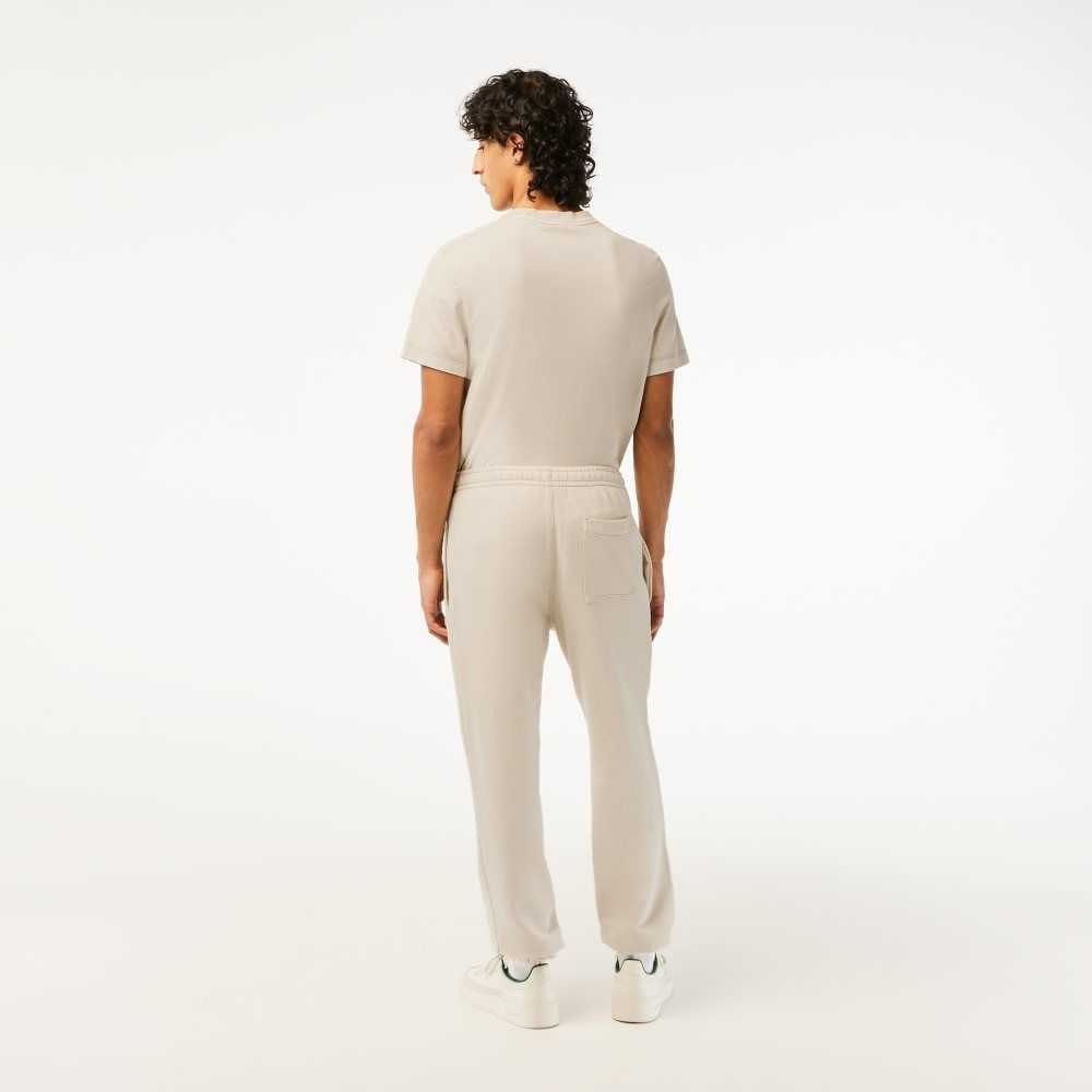 Lacoste Organic Cotton Track Pants Beige | KZU-098723