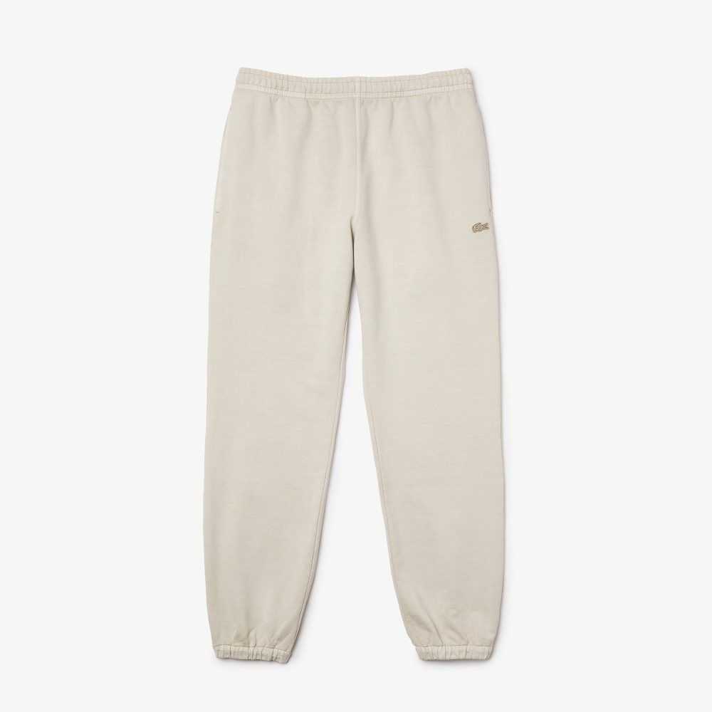 Lacoste Organic Cotton Track Pants Beige | KZU-098723