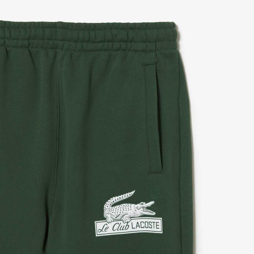 Lacoste Organic Cotton Track Pants Green | MTL-872059