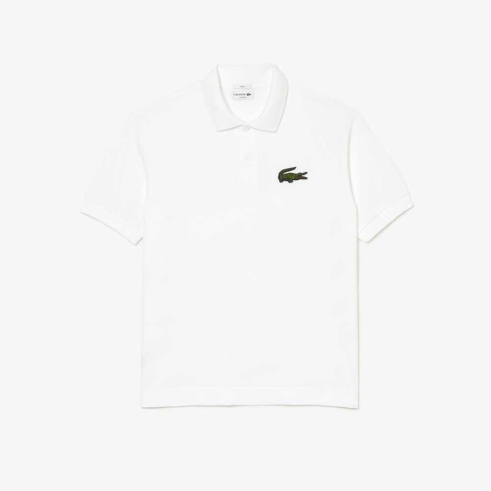 Lacoste Original L.12.12 Loose fit 80's crocodile Polo White | IFN-587204