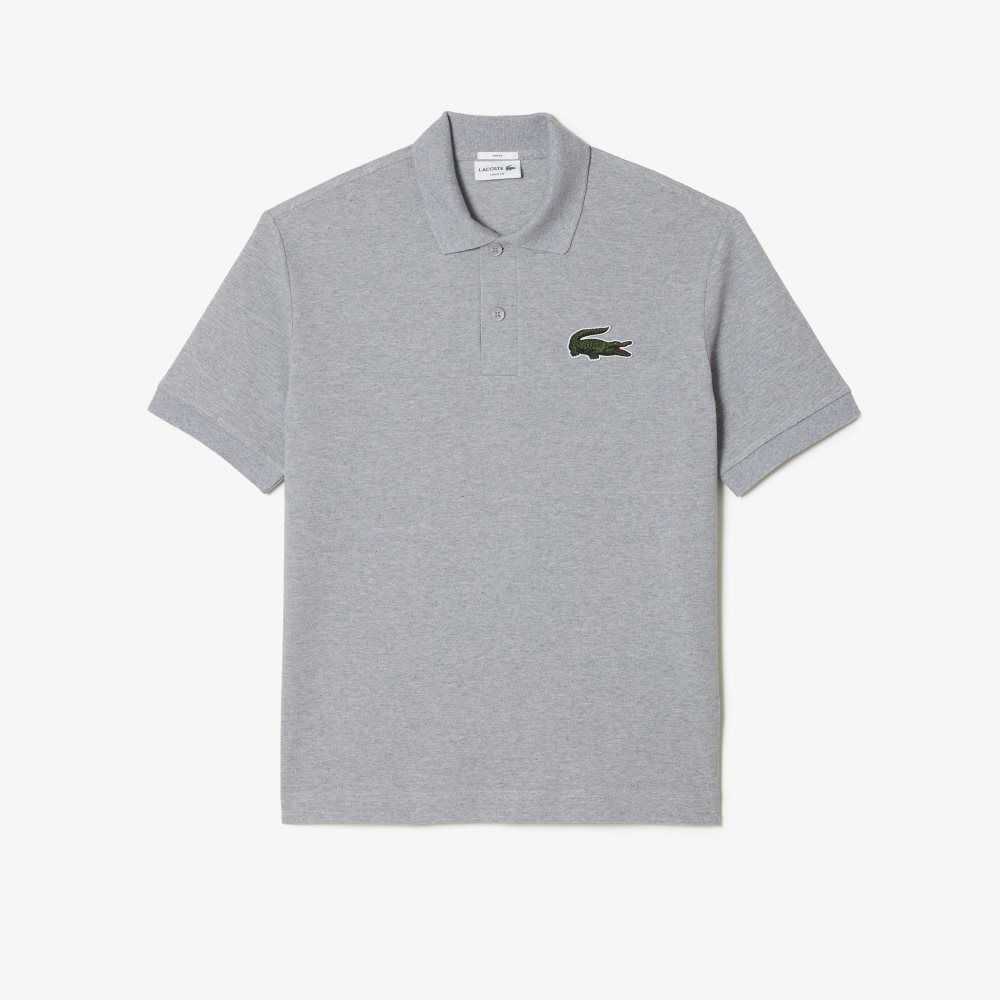 Lacoste Original L.12.12 Loose fit 80's crocodile Polo Grey Chine | OGJ-913064