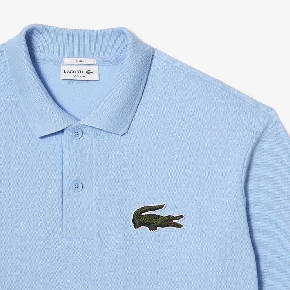 Lacoste Original L.12.12 Loose fit 80's crocodile Polo Blue | PWT-132605