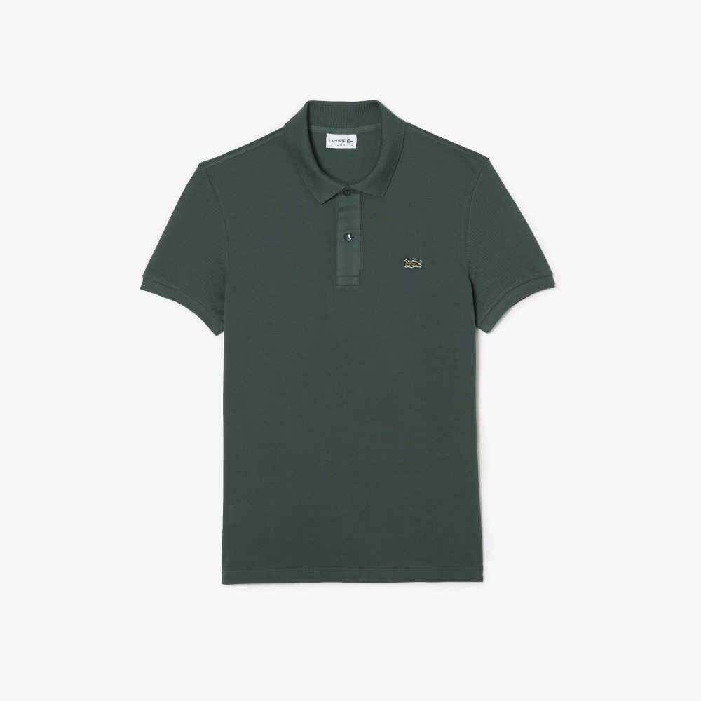 Lacoste Original L.12.12 Slim Fit Petit Pique Cotton Polo Green | EOZ-981463