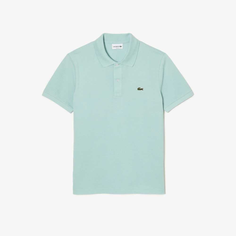 Lacoste Original L.12.12 Slim Fit Petit Pique Cotton Polo Mint | HLB-290651