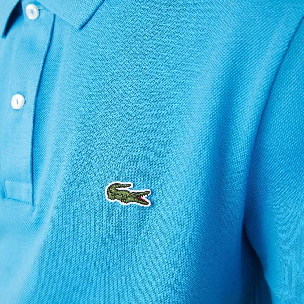 Lacoste Original L.12.12 Slim Fit Petit Pique Cotton Polo Turquoise | LZR-704512