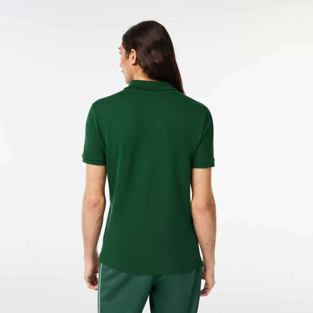 Lacoste Original L.12.12 Slim Fit Petit Pique Cotton Polo Green | WUK-928736