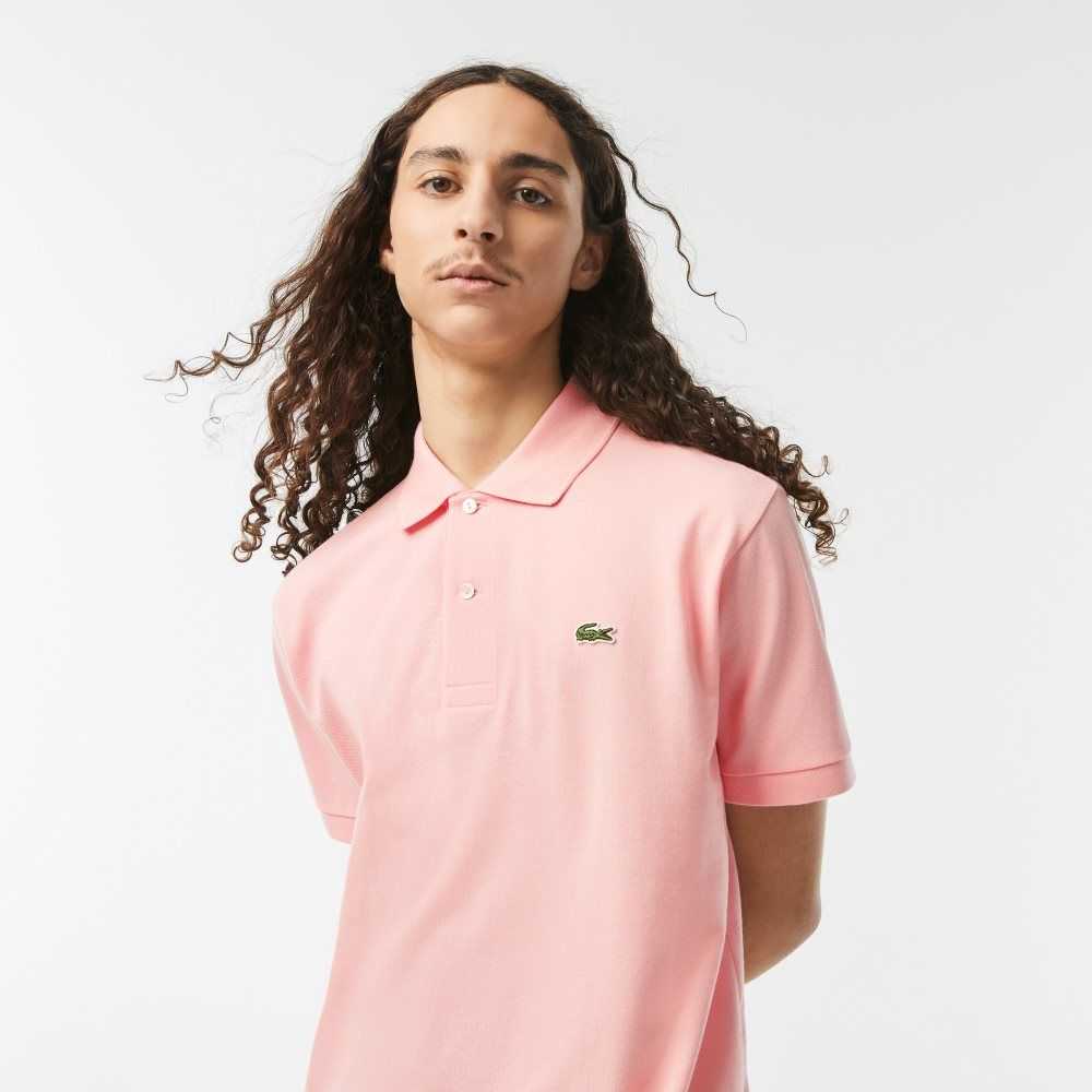 Lacoste Original L.12.12 petit pique cotton Polo Pink | BCS-034829