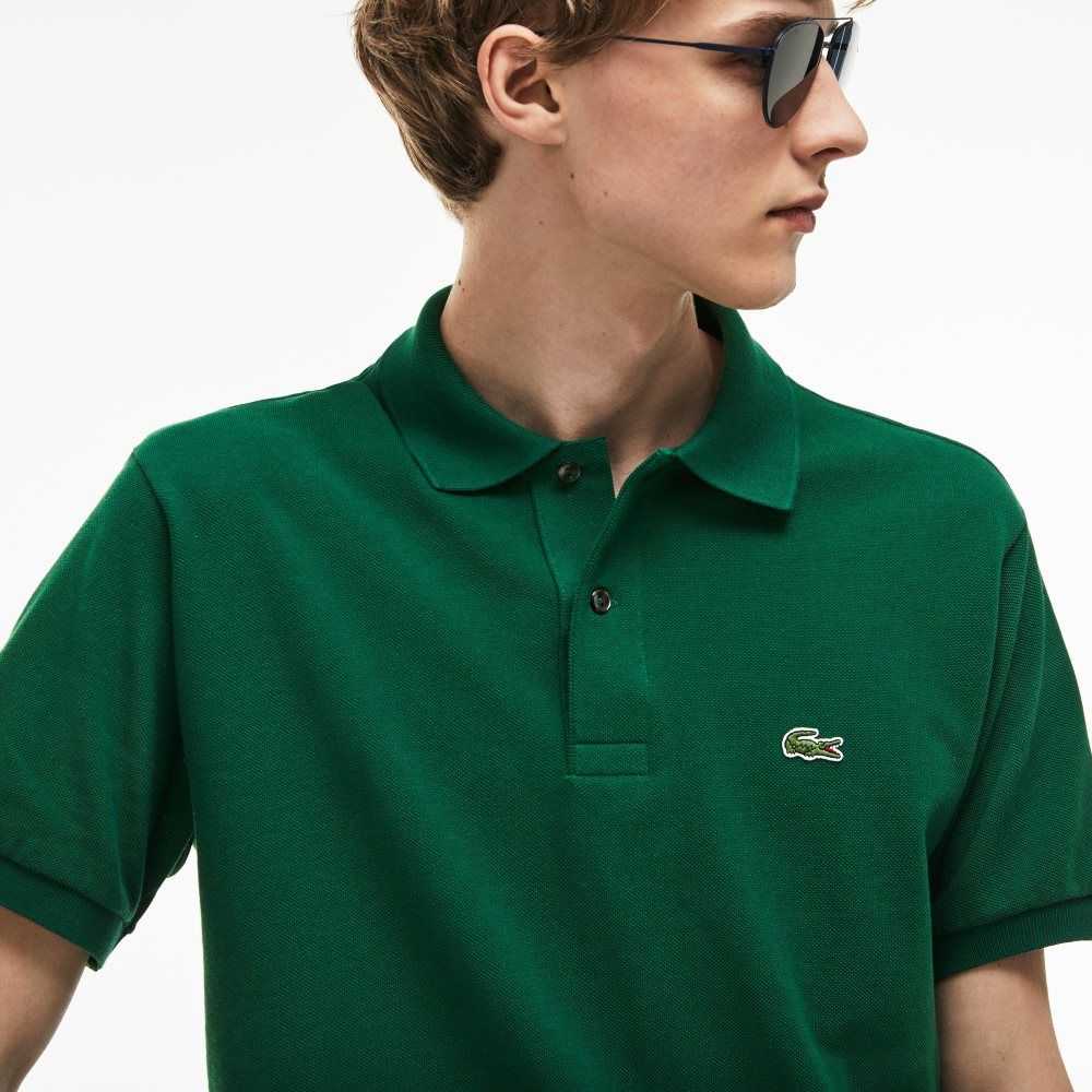 Lacoste Original L.12.12 petit pique cotton Polo Green | JCN-603215