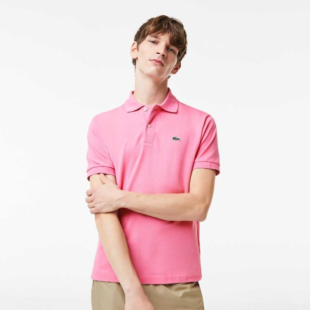 Lacoste Original L.12.12 petit pique cotton Polo Pink | JQX-428315