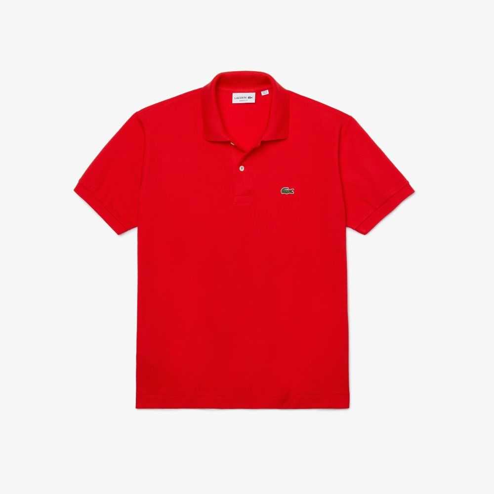 Lacoste Original L.12.12 petit pique cotton Polo Red | LKB-145780