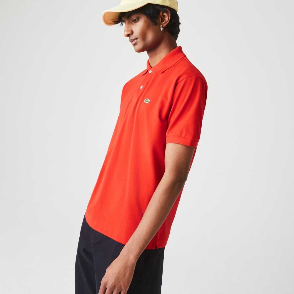 Lacoste Original L.12.12 petit pique cotton Polo Red | LKB-145780