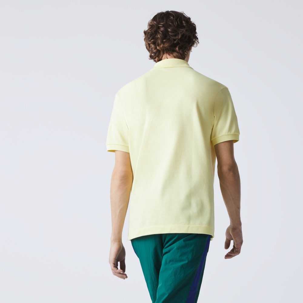 Lacoste Original L.12.12 petit pique cotton Polo Yellow | MEL-723680