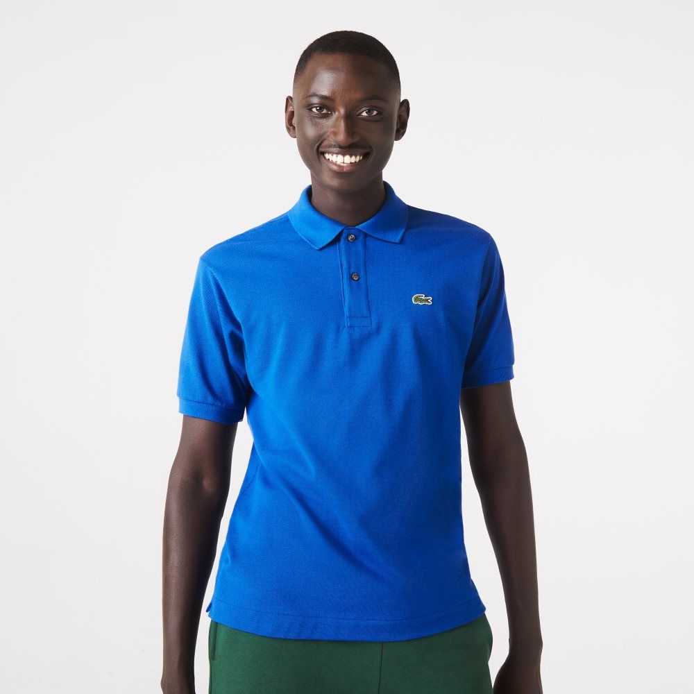 Lacoste Original L.12.12 petit pique cotton Polo Blue | MOR-098631