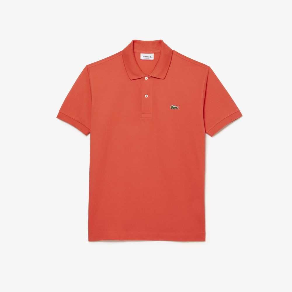 Lacoste Original L.12.12 petit pique cotton Polo Orange | OED-578619