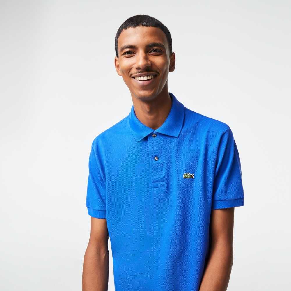 Lacoste Original L.12.12 petit pique cotton Polo Blue | RYK-503418