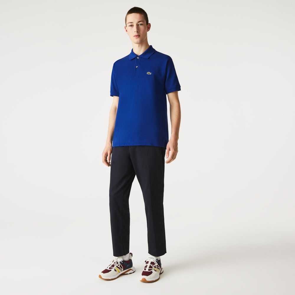 Lacoste Original L.12.12 petit pique cotton Polo Blue | SQG-057691