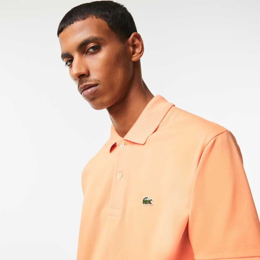 Lacoste Original L.12.12 petit pique cotton Polo Light Orange | SXH-729681