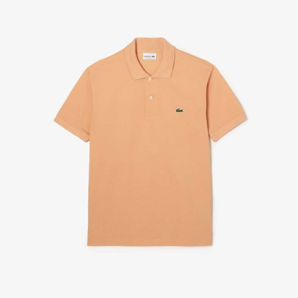 Lacoste Original L.12.12 petit pique cotton Polo Light Orange | SXH-729681