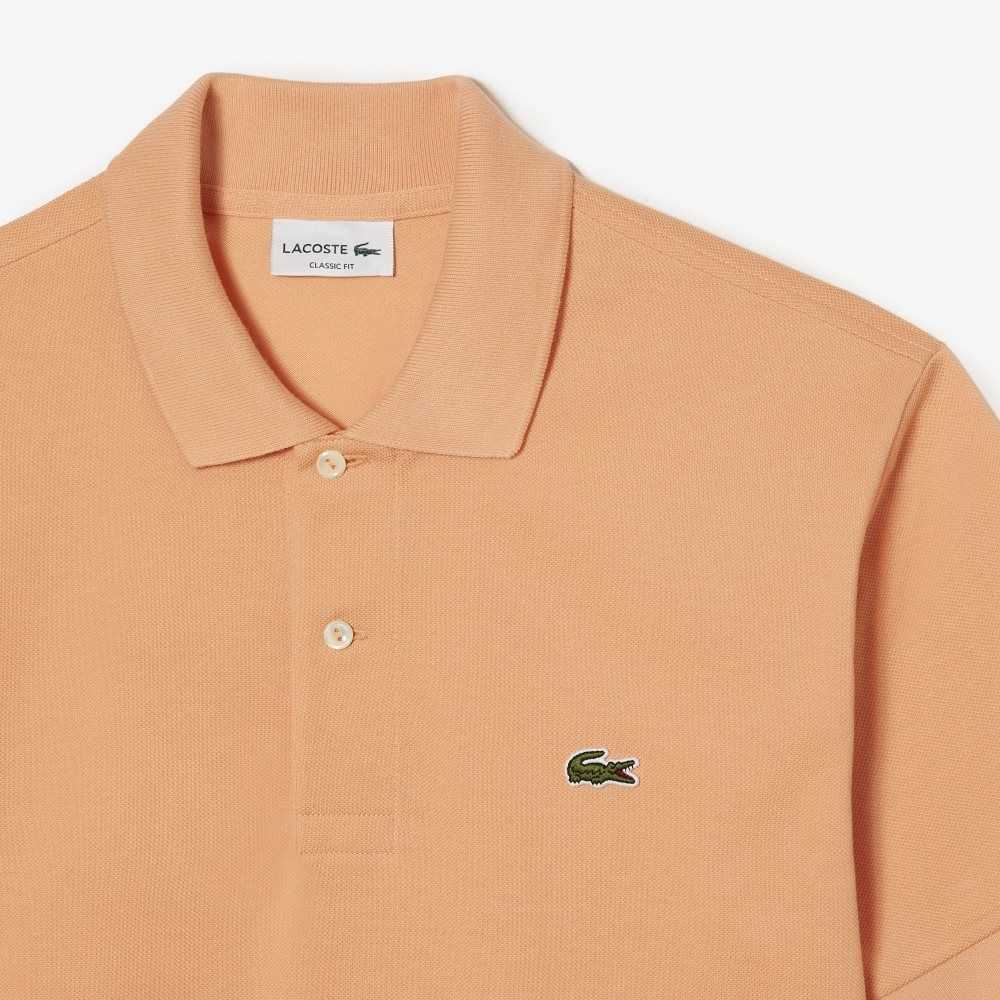 Lacoste Original L.12.12 petit pique cotton Polo Light Orange | SXH-729681