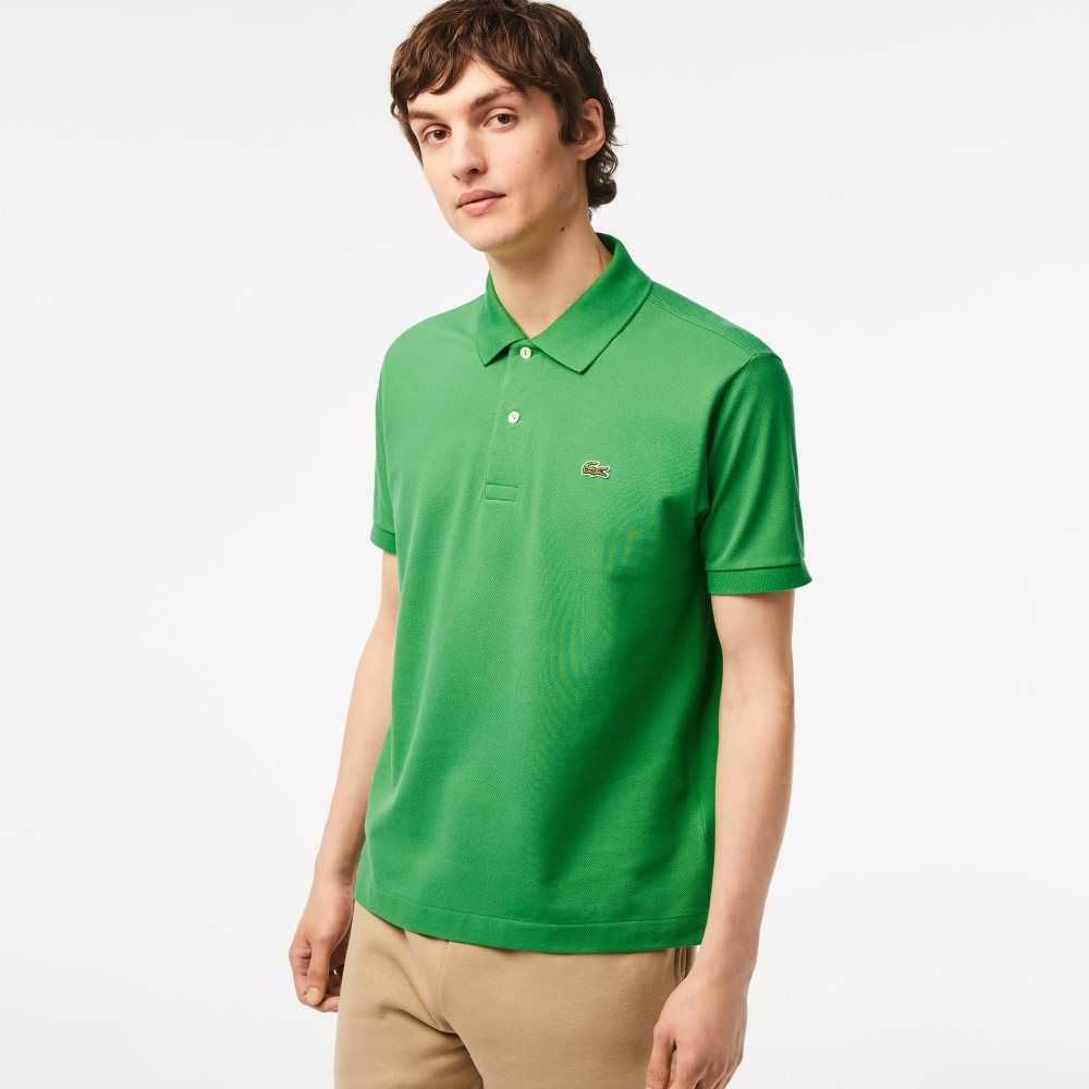 Lacoste Original L.12.12 petit pique cotton Polo Green | TCY-692408