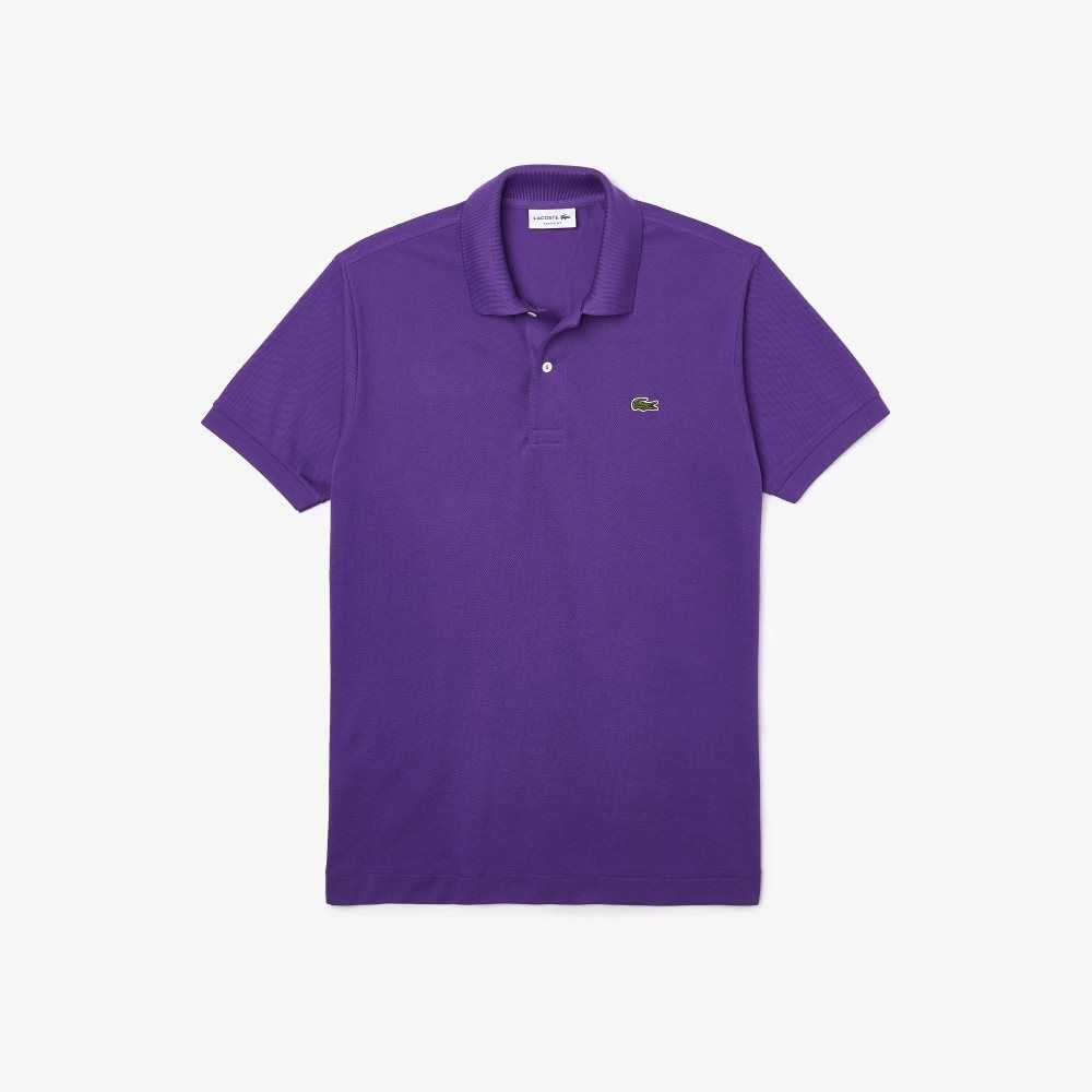 Lacoste Original L.12.12 petit pique cotton Polo Purple | TXE-921608