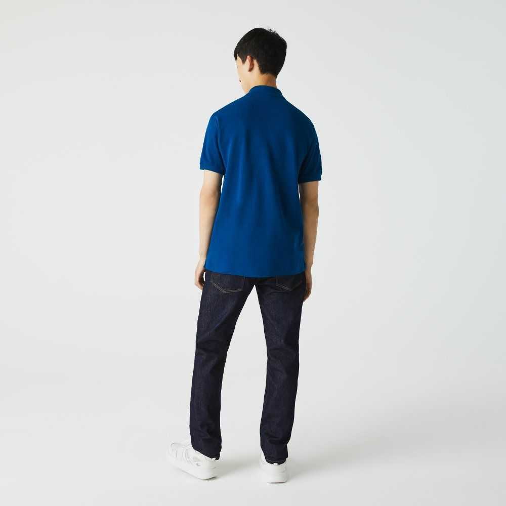 Lacoste Original L.12.12 petit pique cotton Polo Blue | UCF-439682