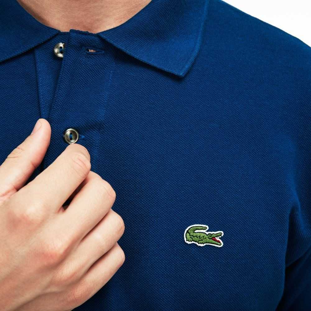 Lacoste Original L.12.12 petit pique cotton Polo Blue | UCF-439682