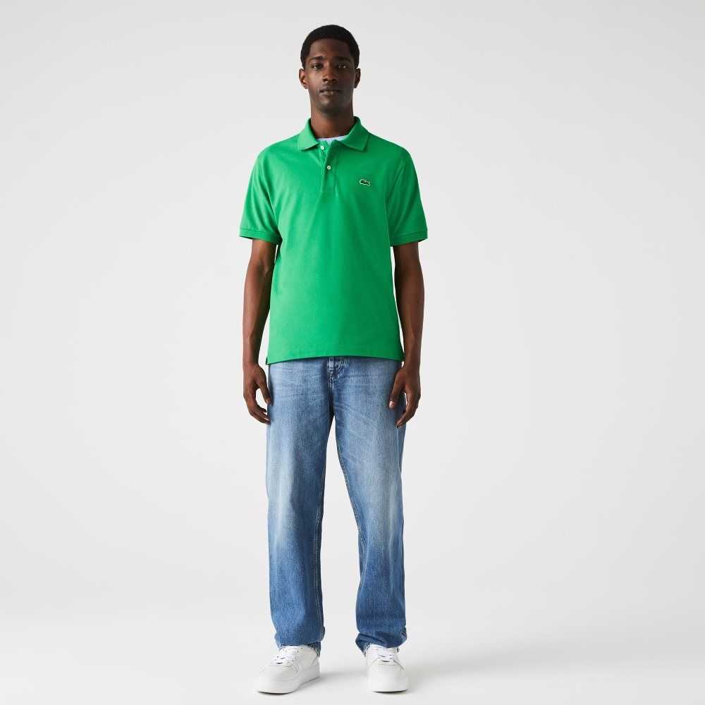 Lacoste Original L.12.12 petit pique cotton Polo Green | UWB-709165