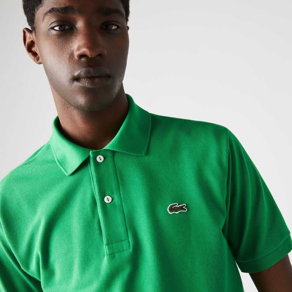 Lacoste Original L.12.12 petit pique cotton Polo Green | UWB-709165