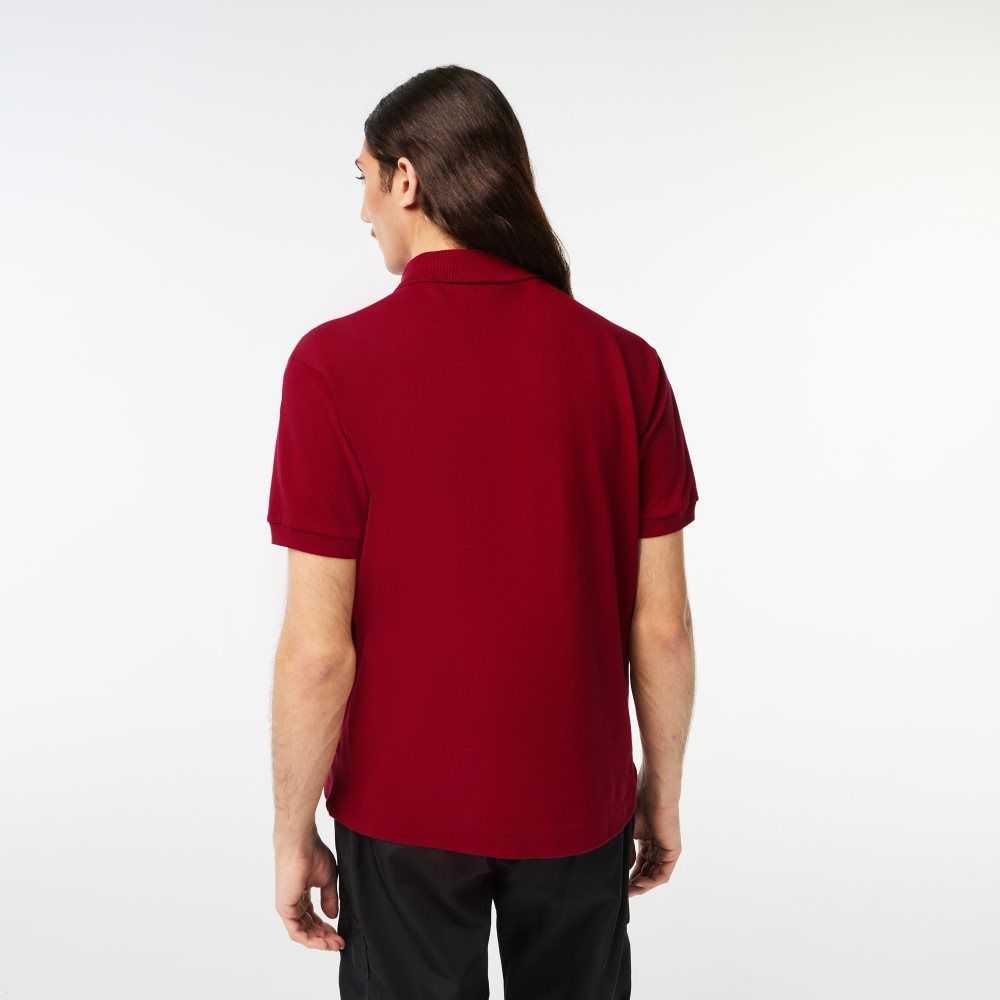 Lacoste Original L.12.12 petit pique cotton Polo Bordeaux | VDL-684729