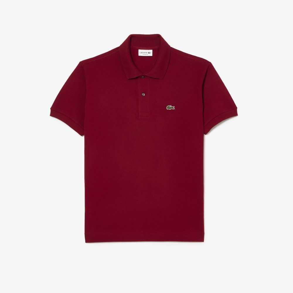 Lacoste Original L.12.12 petit pique cotton Polo Bordeaux | VDL-684729