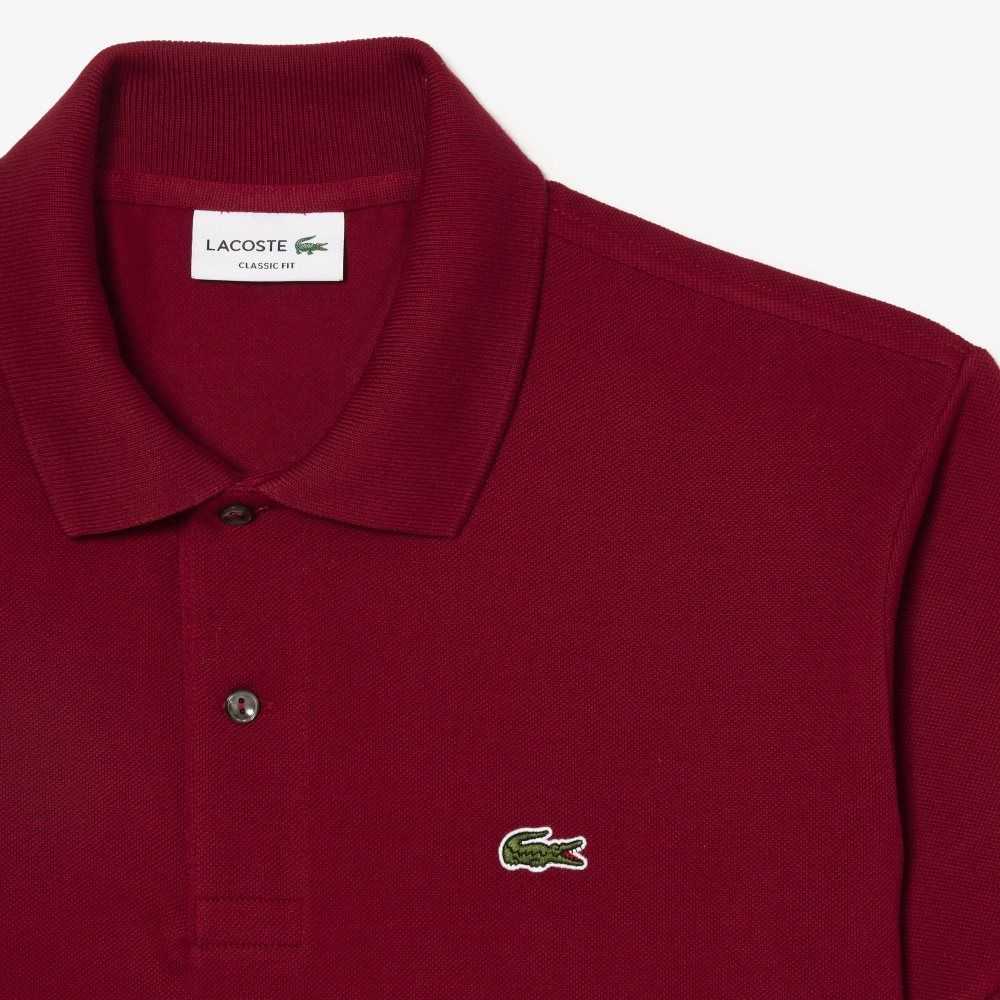 Lacoste Original L.12.12 petit pique cotton Polo Bordeaux | VDL-684729