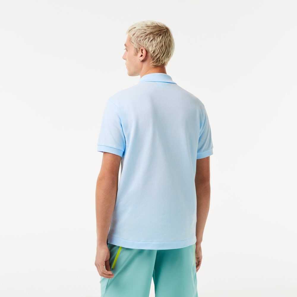 Lacoste Original L.12.12 petit pique cotton Polo Light Blue | WHZ-643925