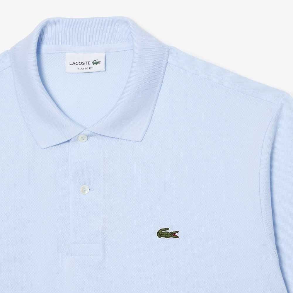 Lacoste Original L.12.12 petit pique cotton Polo Light Blue | WHZ-643925