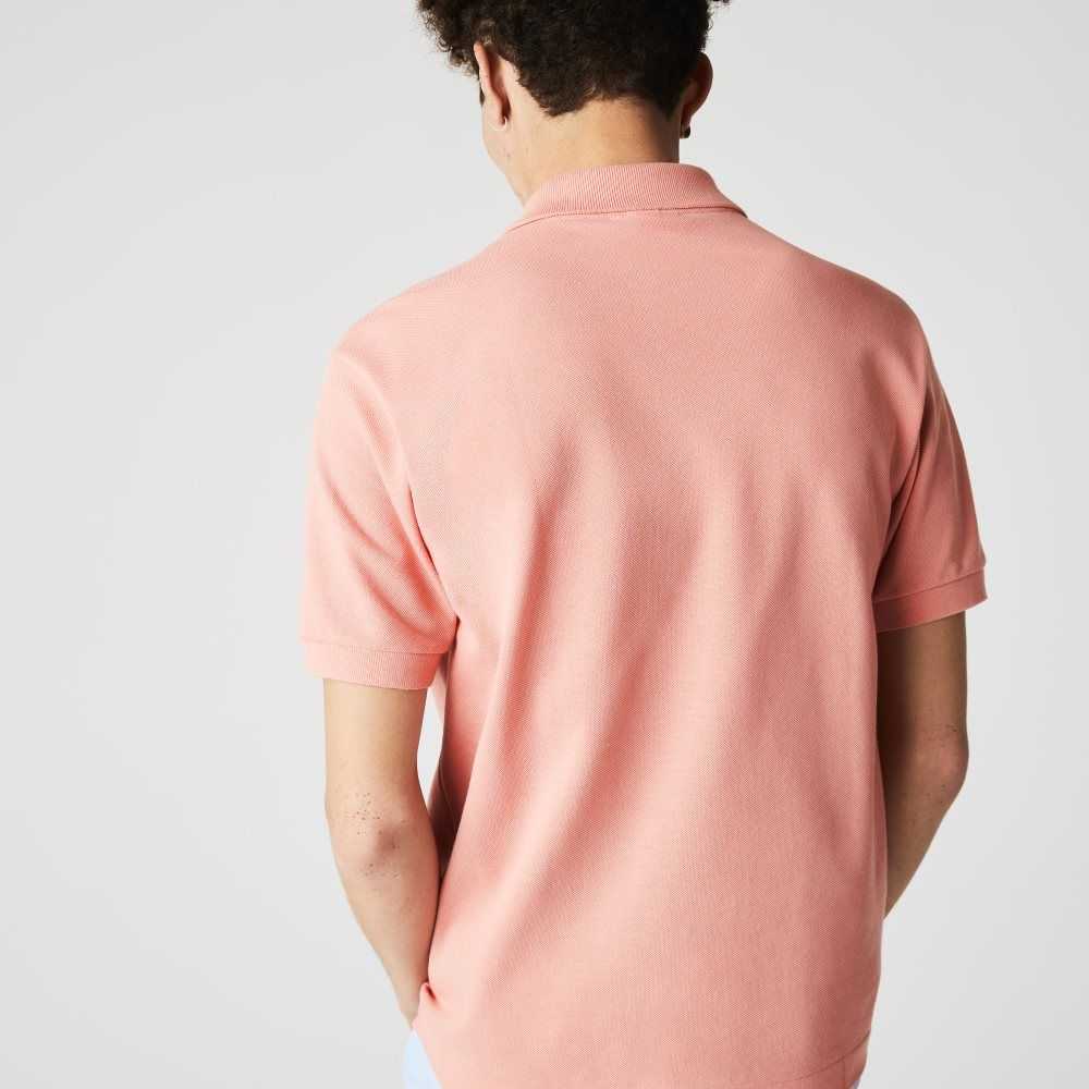 Lacoste Original L.12.12 petit pique cotton Polo Pink | XAF-264053