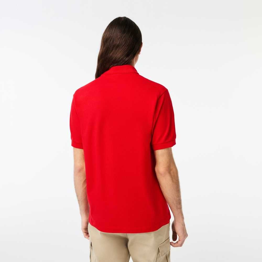 Lacoste Original L.12.12 petit pique cotton Polo Red | XSW-059186