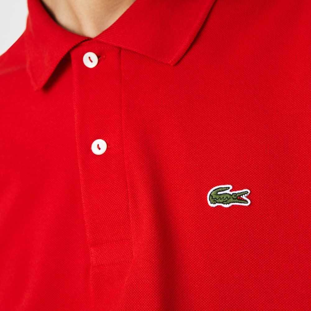 Lacoste Original L.12.12 petit pique cotton Polo Red | XSW-059186