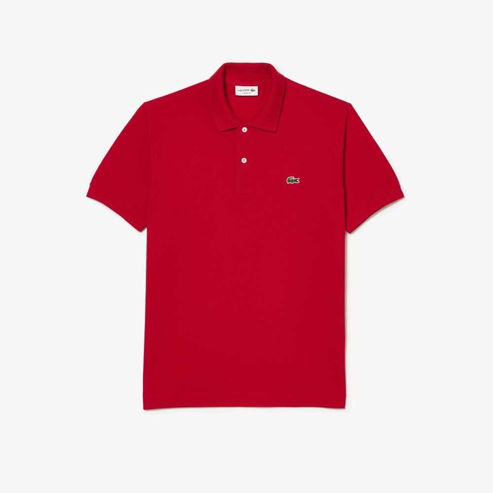 Lacoste Original L.12.12 petit pique cotton Polo Red | XSW-059186