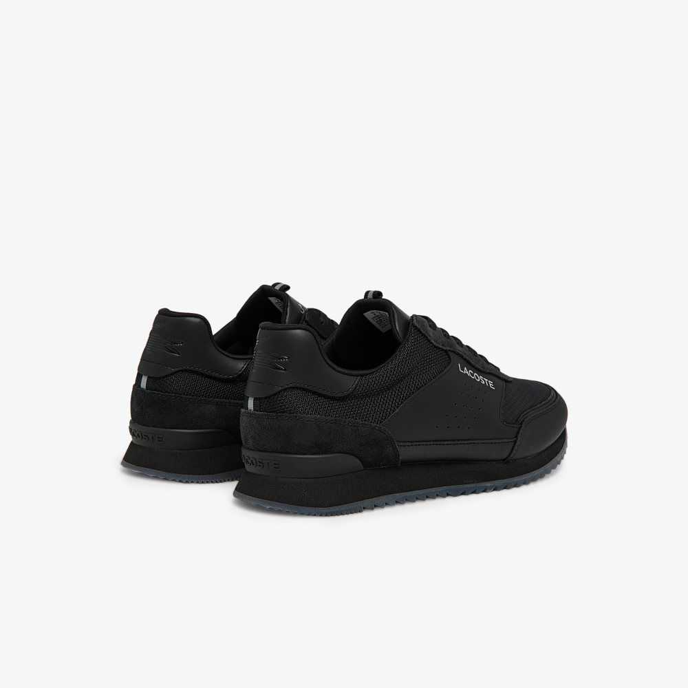 Lacoste Partner Luxe Sneakers Blk/Blk | RFQ-079462