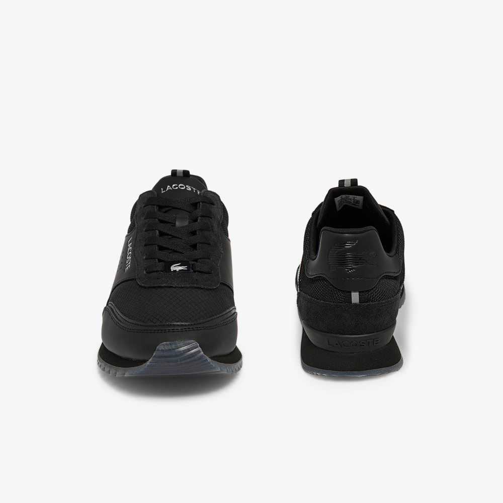 Lacoste Partner Luxe Sneakers Blk/Blk | RFQ-079462