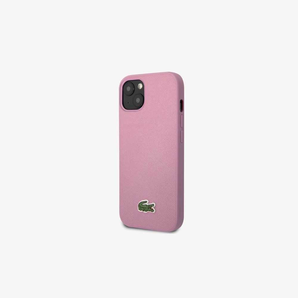 Lacoste Petit Pique Effect iPhone 14 Case Parme | KRW-840957