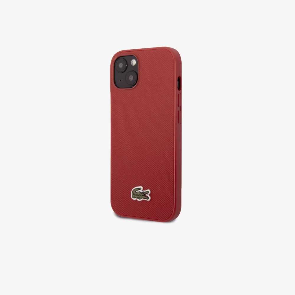 Lacoste Petit Pique Effect iPhone 14 Plus Case Red | GXP-359104