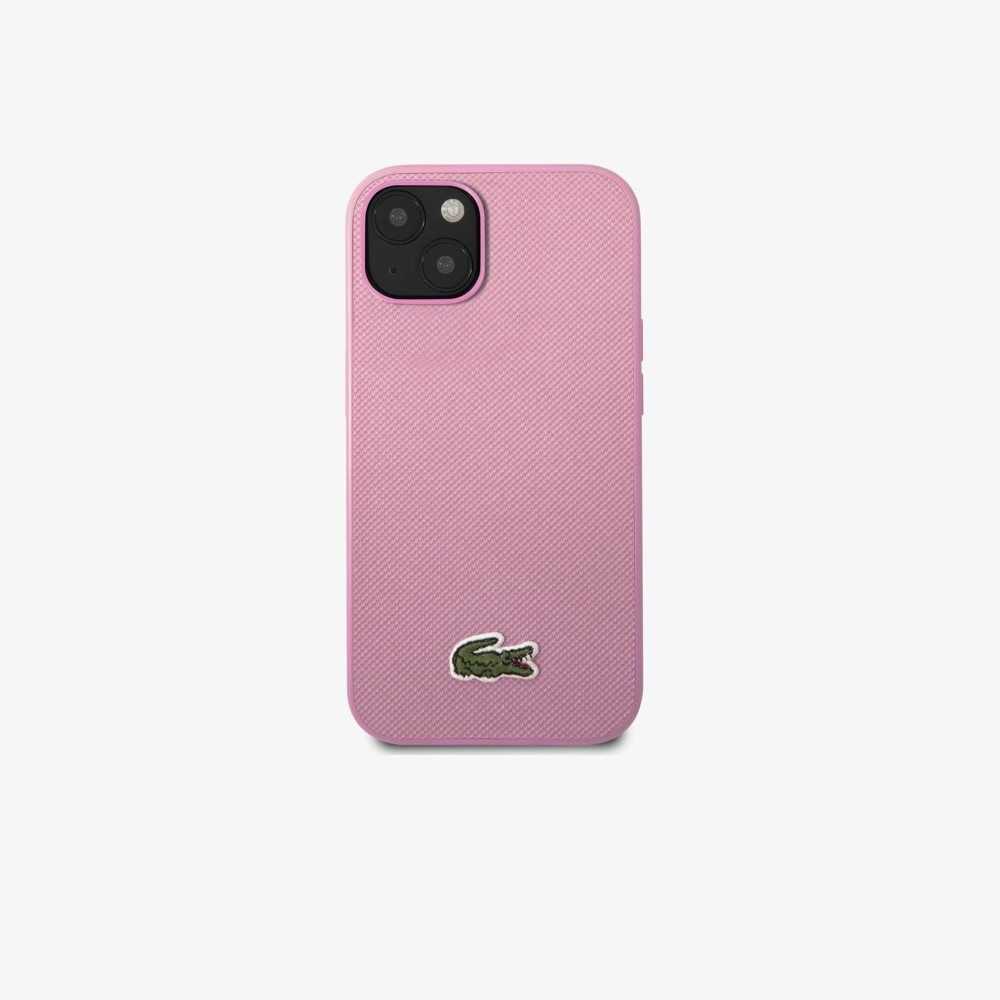 Lacoste Petit Pique Effect iPhone 14 Plus Case Parme | VQS-014879