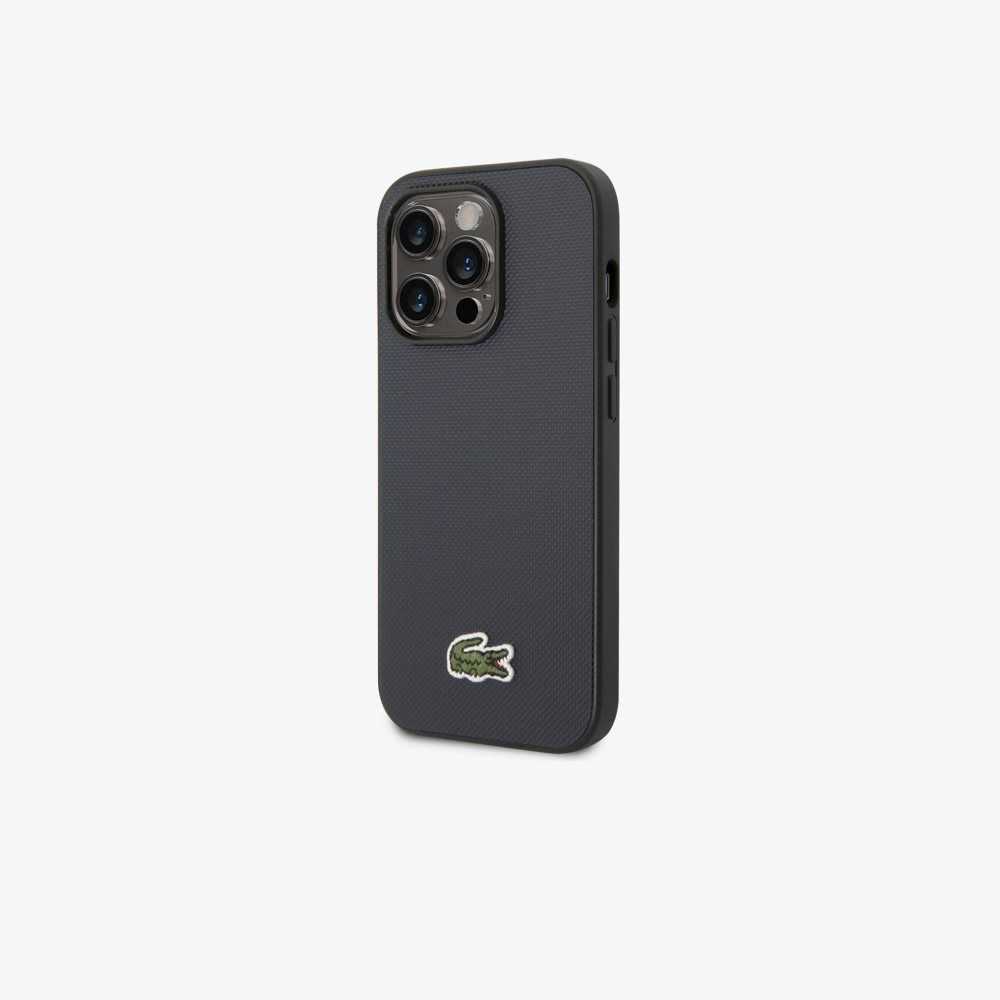 Lacoste Petit Pique Effect iPhone 14 Pro Max Case Penombre | ABL-284965