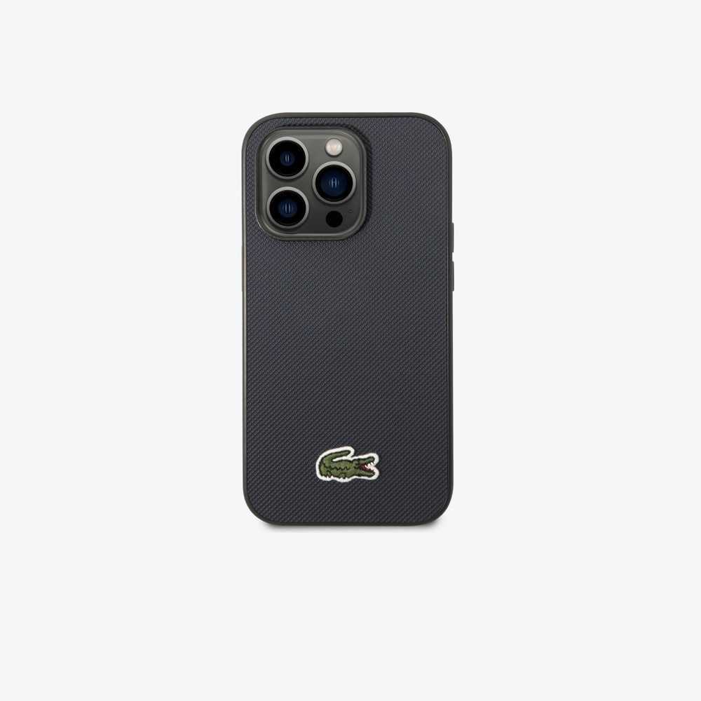 Lacoste Petit Pique Effect iPhone 14 Pro Max Case Penombre | ABL-284965