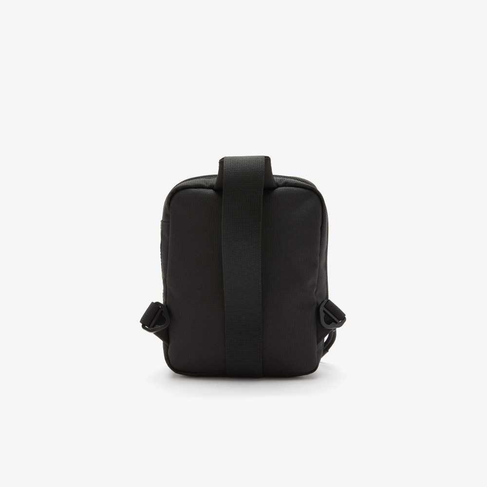 Lacoste Phone Pocket Bag Black | VUA-081275