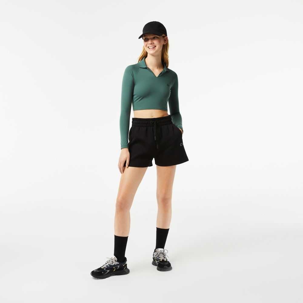 Lacoste Plain Shorts Black | CWF-593421